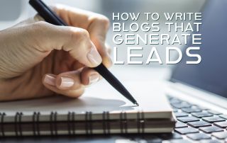 How To Write Blogs That Generate Leads